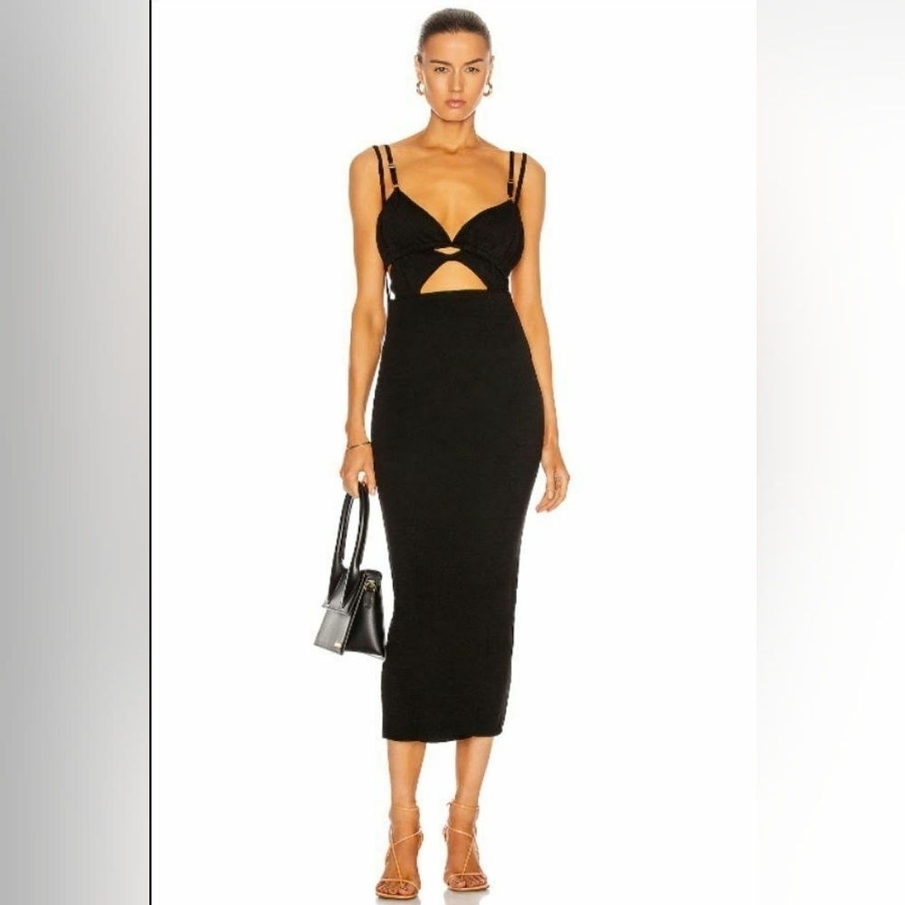 Jacquemus Black 'La Robe Pila' Dress size M(40) and XS(36) BNWT